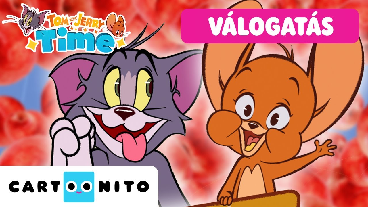 Nagy, piros, kerek alma! 🍎 | Tanulás Tommal és Jerryvel | Tom & Jerry Time | Cartoonito
