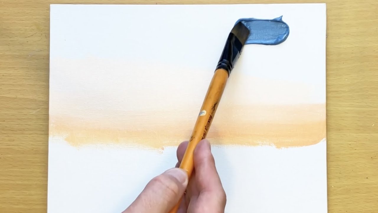 Acrylic Landscape Painting Step by Step