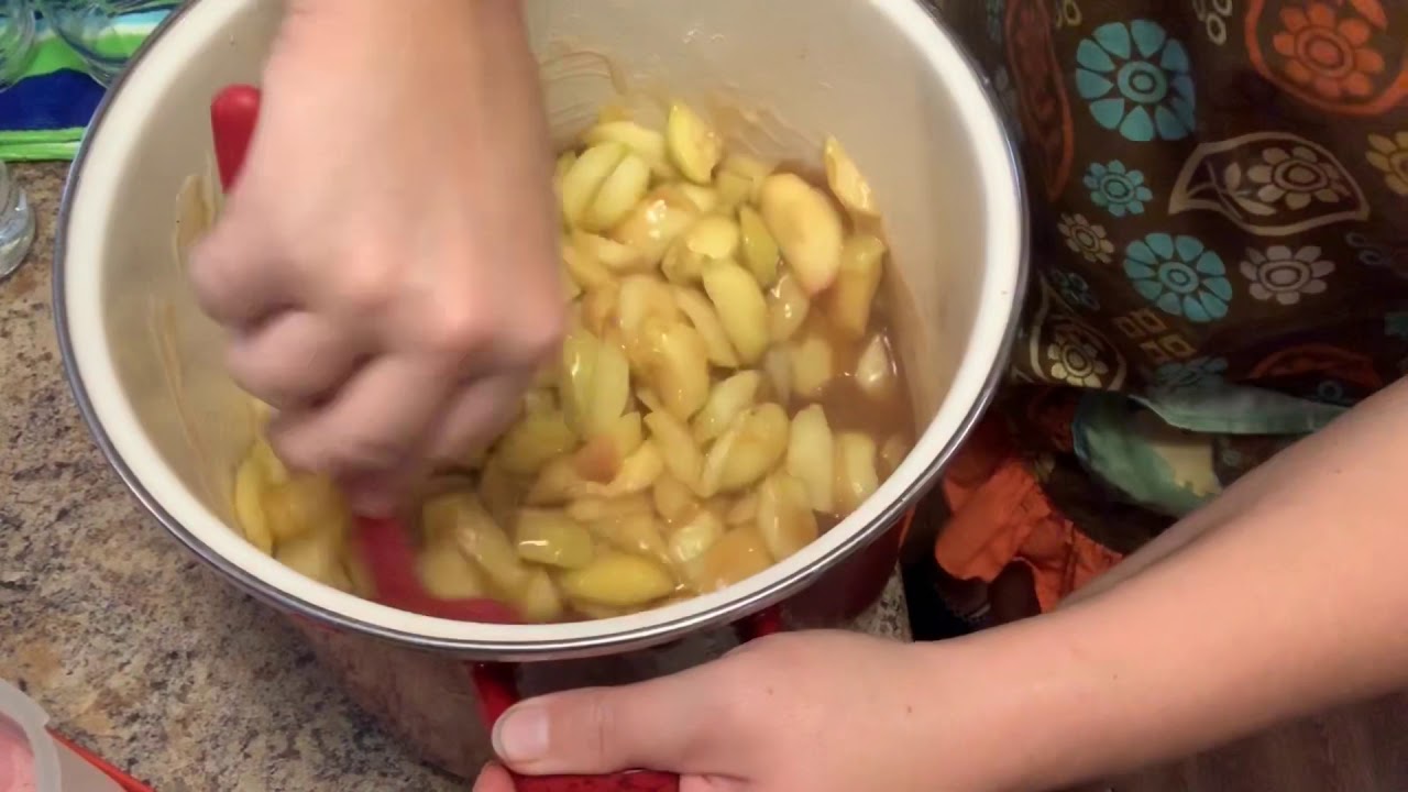 Canning Apple Pie Filling