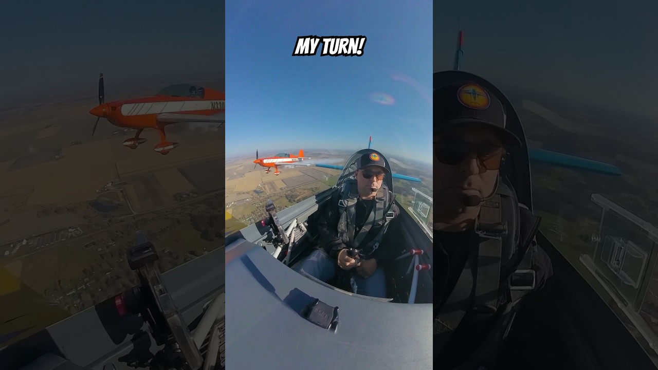 Close Formation in G Minor Concerto #avgeek #aerobatics #eaa #aviation  #aircraftpilot