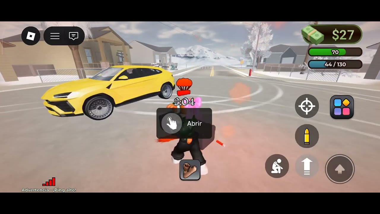 There you can see how the aimbot eliminates me and it's invj