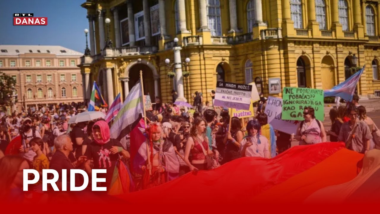 Boje se, ali ne žele biti nevidljivi pa su Zagreb obojali duginim bojama | RTL Danas