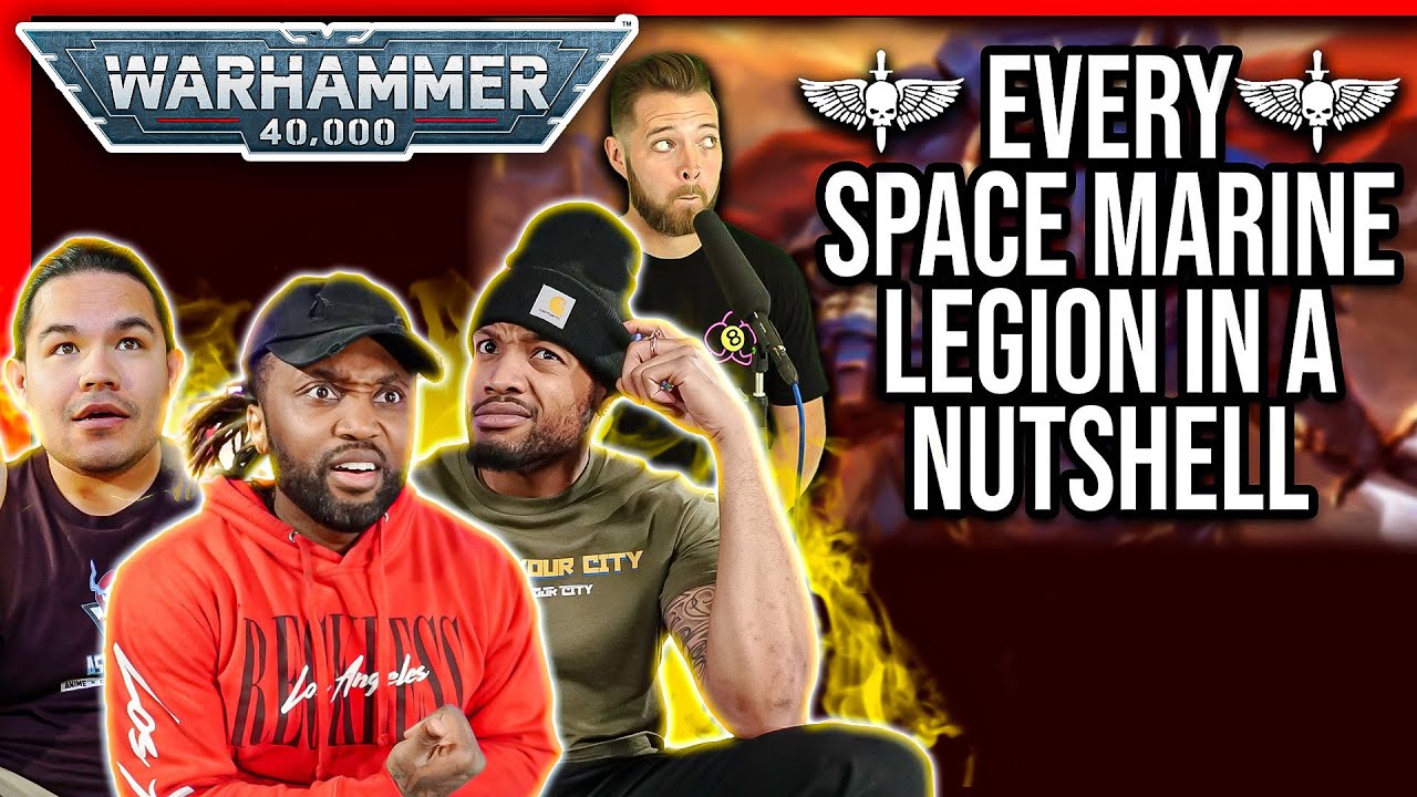 WARHAMMER 40K - Every Legion || Lore Reaction Ft. Bricky