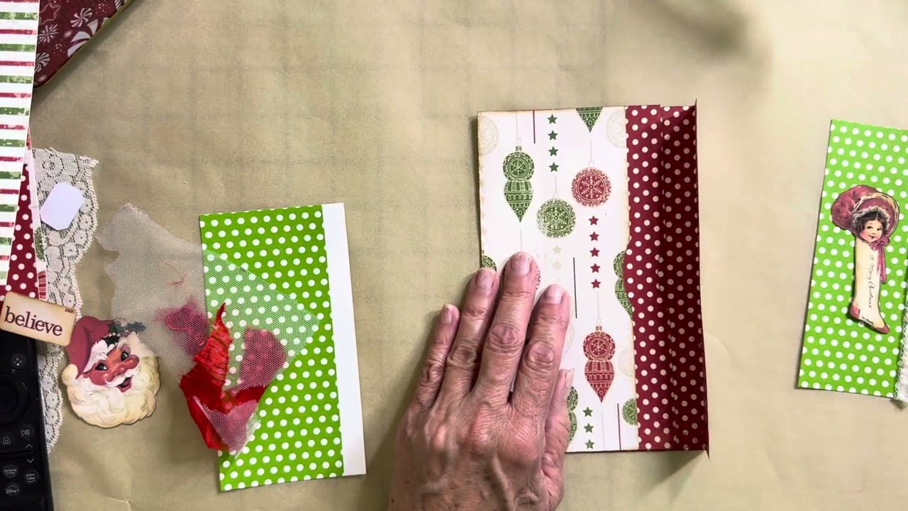Christmas booklet idea #merrymonday @twistedpaperstudio  #craftingchristmas @NotTooShabbyChic