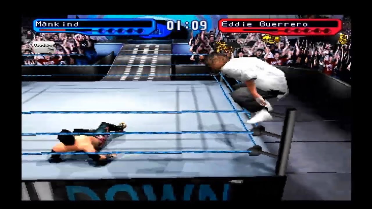 Mankind Vs Eddie Guerrero WWF SmackDown! 2 Know Your Role