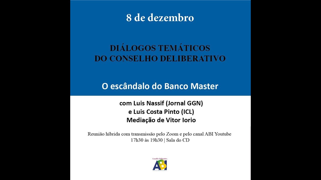 DIÁLOGOS TEMÁTICOS DO CONSELHO DELIBERATIVO