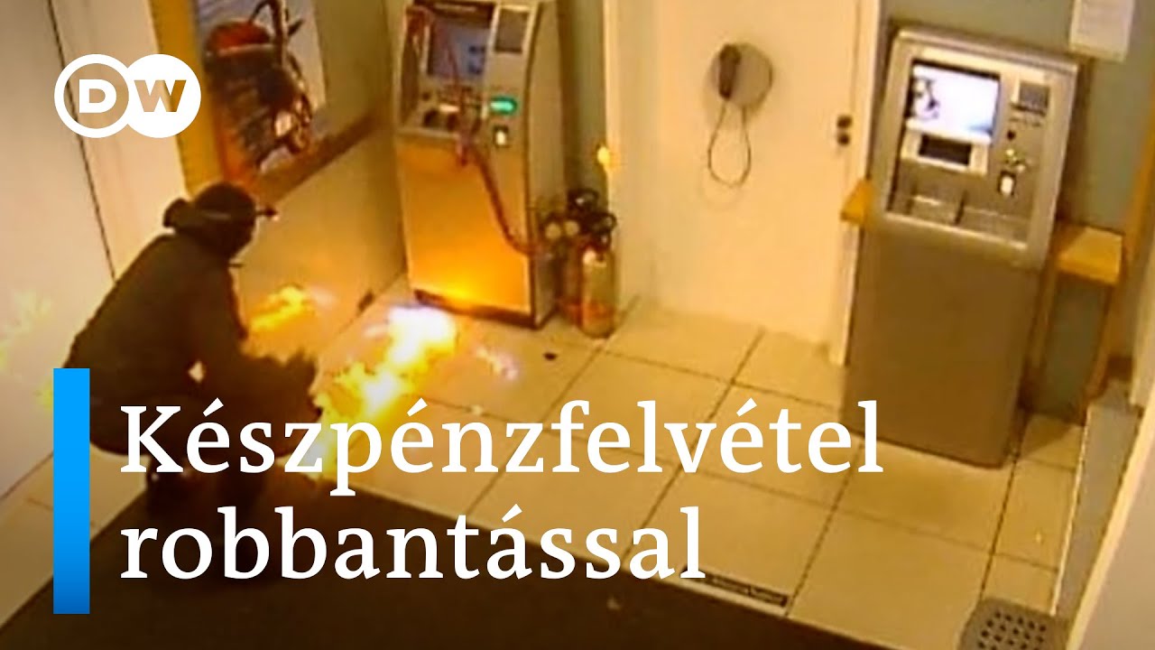 Robbantással rabolnak | Holland bandák fosztogatják a német ATM-eket