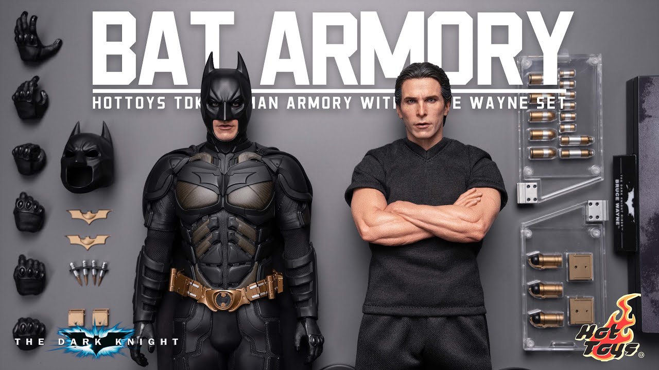 Hot ToysThe Dark Knight Rises – Batman Armory with Bruce Wayne Unboxing & Review