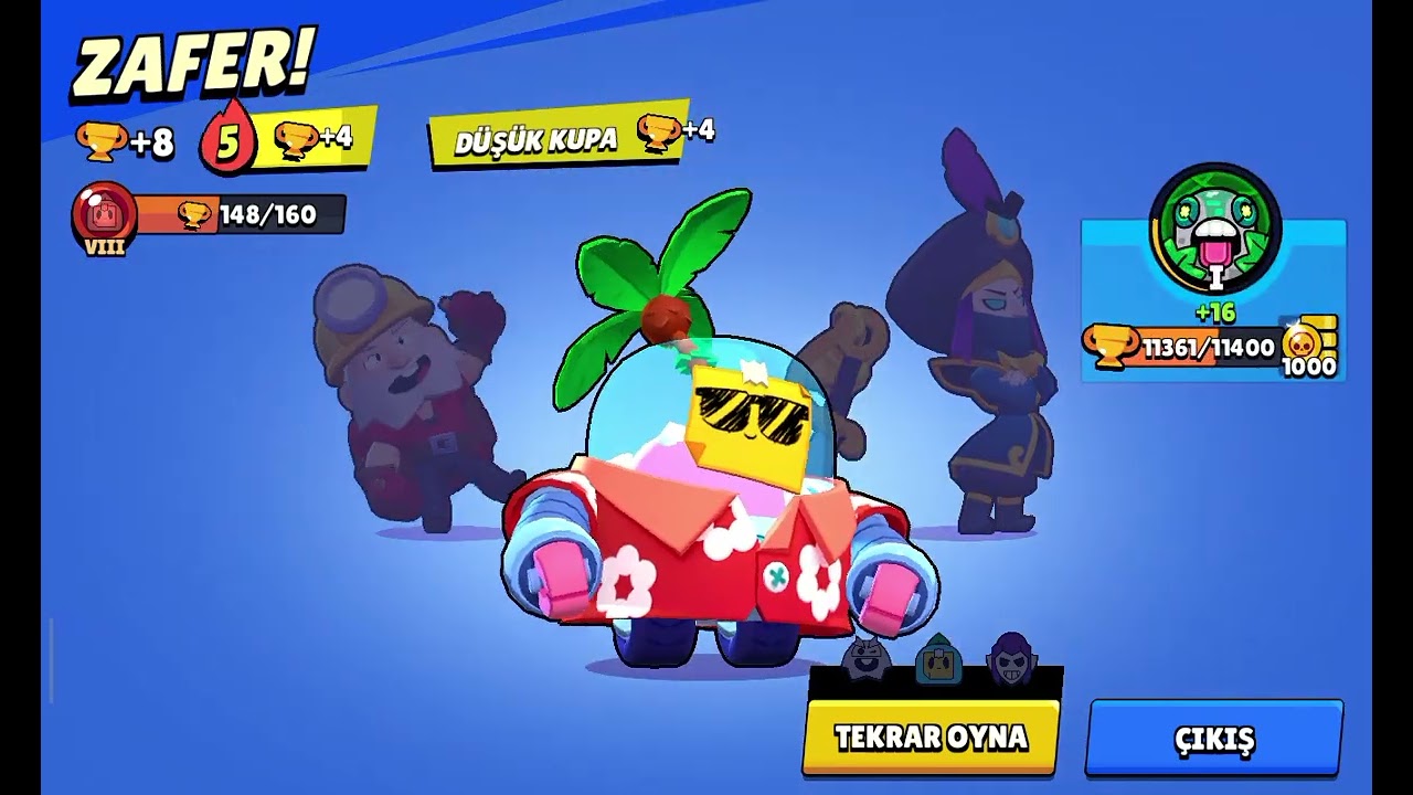 Brawlstars güzel oynama kupa kasma videosu