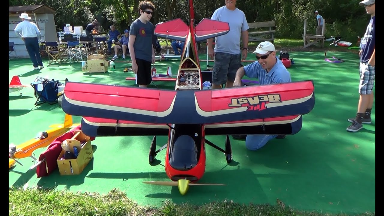 Hangar 9 The Beast Powered By A DA 120CC Engine