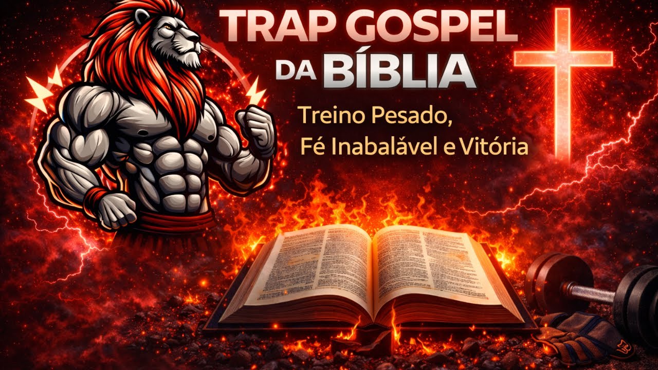 TRAP GOSPEL DA BÍBLIA ⚔️🔥Treino Pesado, Fé Inabalável e Vitória
