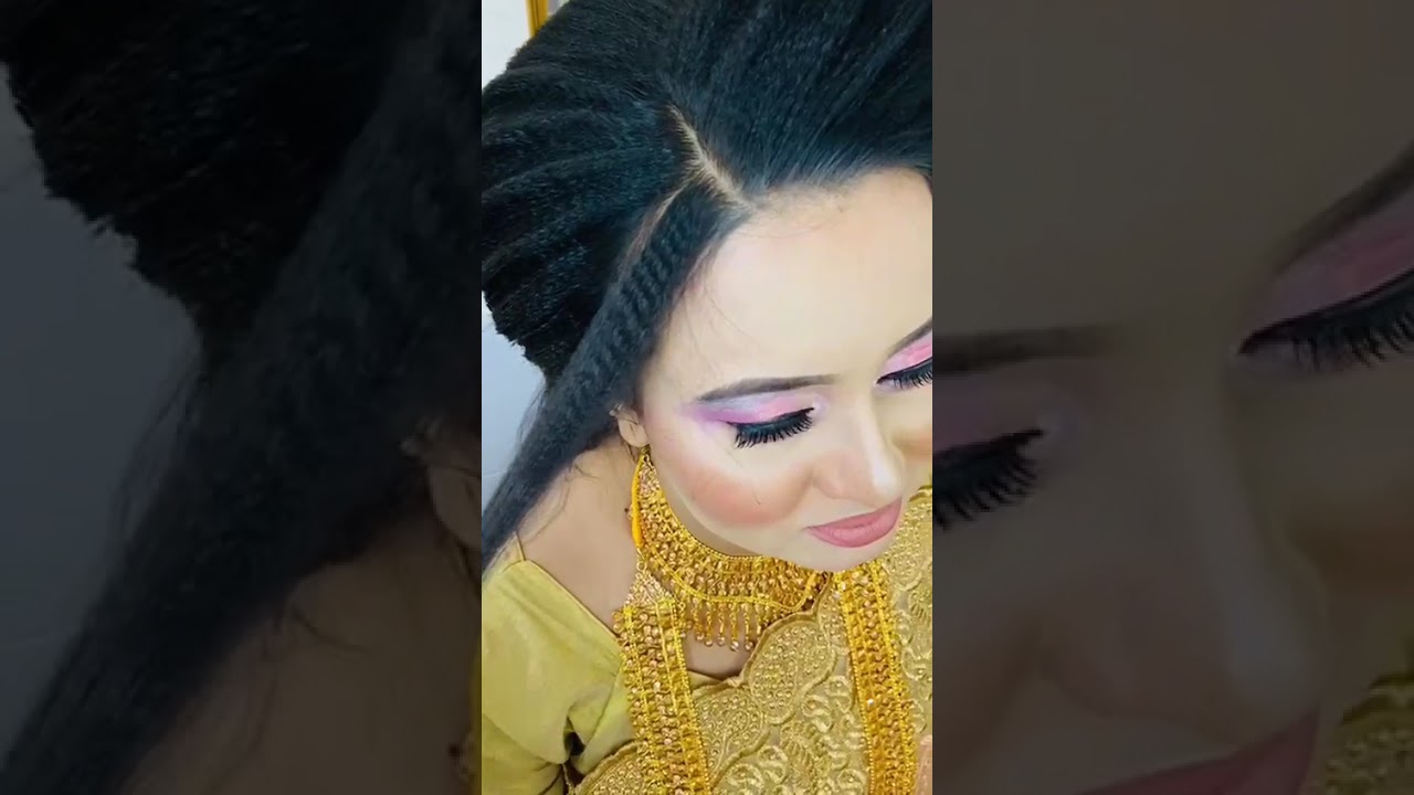 খুব সহজভাবে ব্রাইডাল হেয়ার স্টাইল করার টেকনিক 