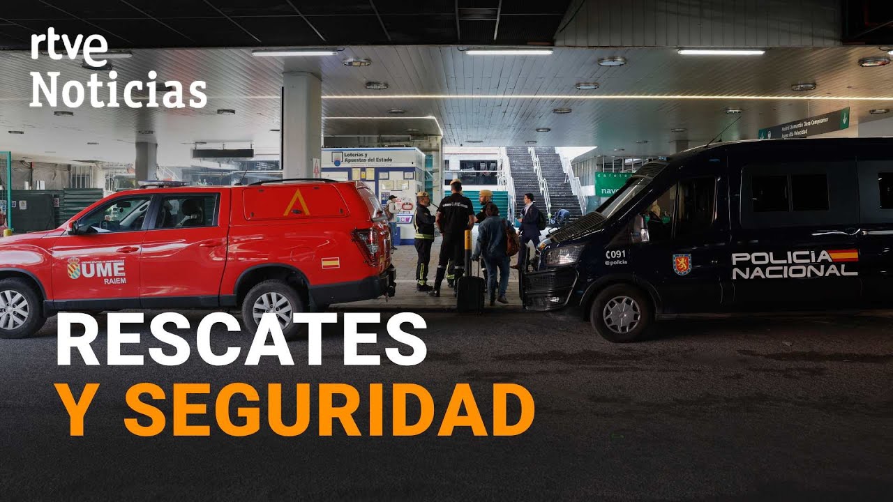 APAGÓN MASIVO: Desplegados 30.000 AGENTES de las FUERZAS y los CUERPOS de SEGURIDAD | RTVE Noticias