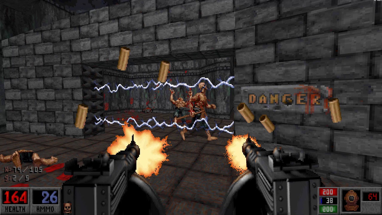 Blood: Plasma Pak (BloodGDX) - E6M4 Aqueducts - All Secrets - 2160p 4K