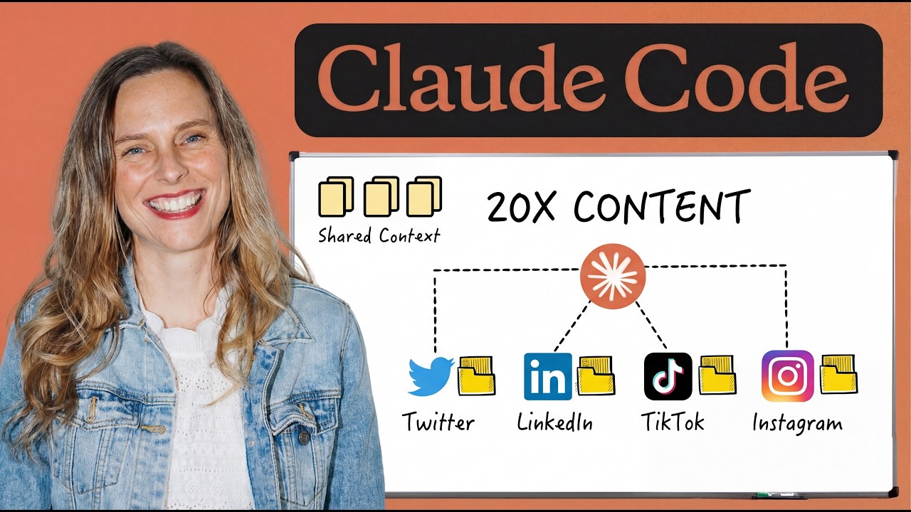 Claude Code Trick to 100x Your Content (Full Walkthrough)