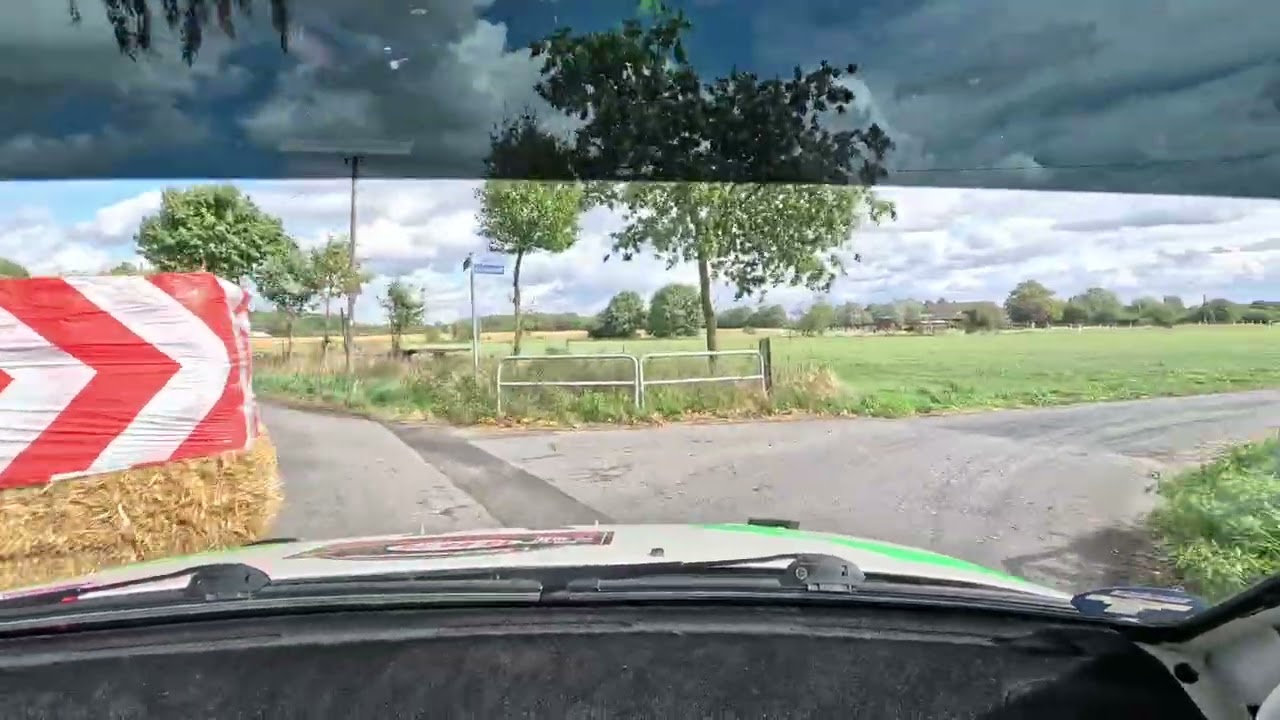 32. ADAC Rallye Ostwestfalen 2025 WP1 Ladermanufaktur (Herzebrock) Onboard M.Wetten/J.Nehring