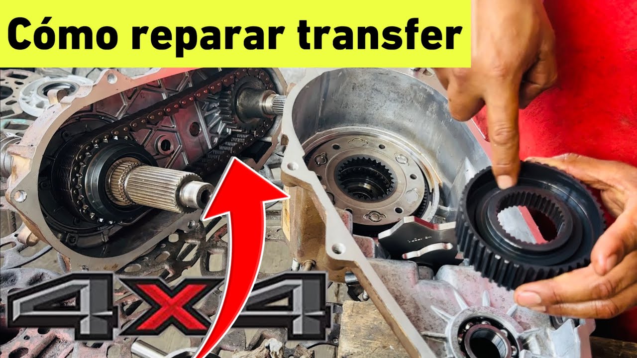 Cómo reparar un transfer 4x4 falla común #jeep #automobile #mecanicaautomotriz #offroad
