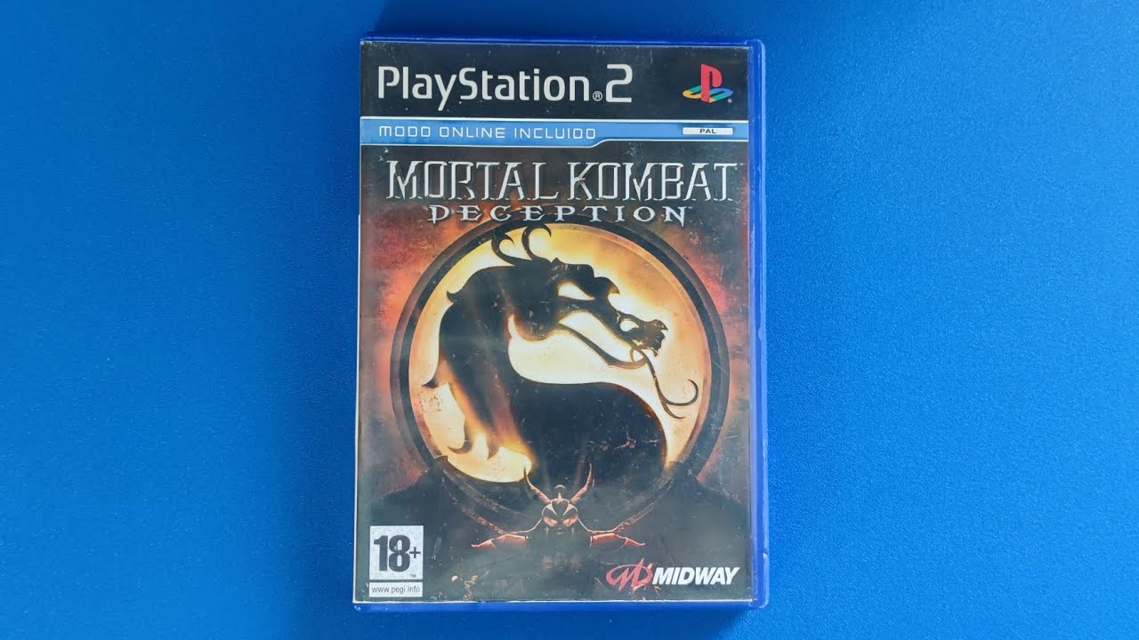 🎮 Mortal Kombat Deception PlayStation 2 PS2 Pequeño gameplay