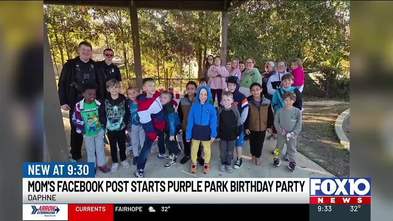Facebook post saves Daphne boy&rsquo;s birthday party