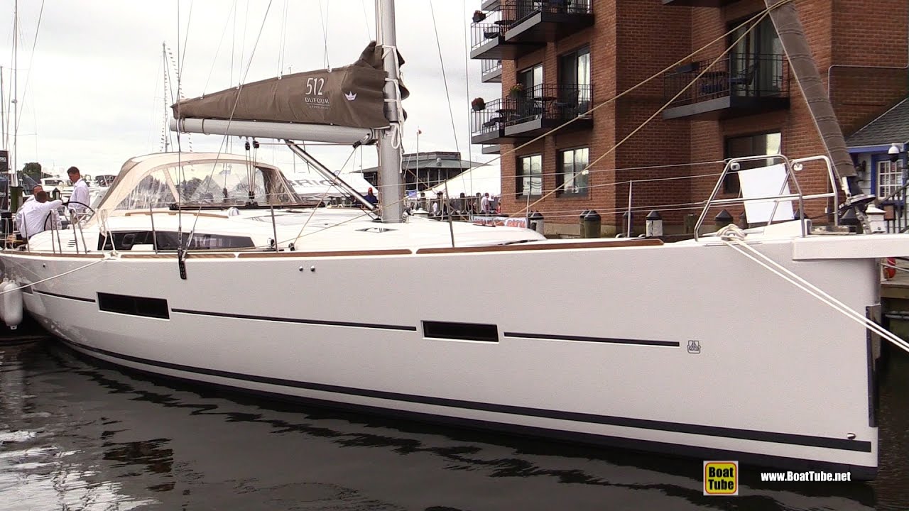 2017 Dufour 512 Grand Large Yacht - Deck and Interior Walkaround - 2016 Annapolis Sailboat Show