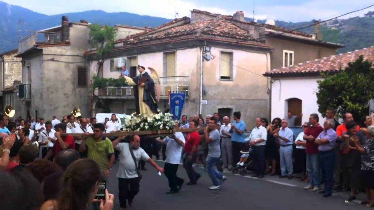 Santo che balla, Festa in onore di San Vincenzo Ferreri (11/08/2012), Cersosimo (PZ), Pollino!