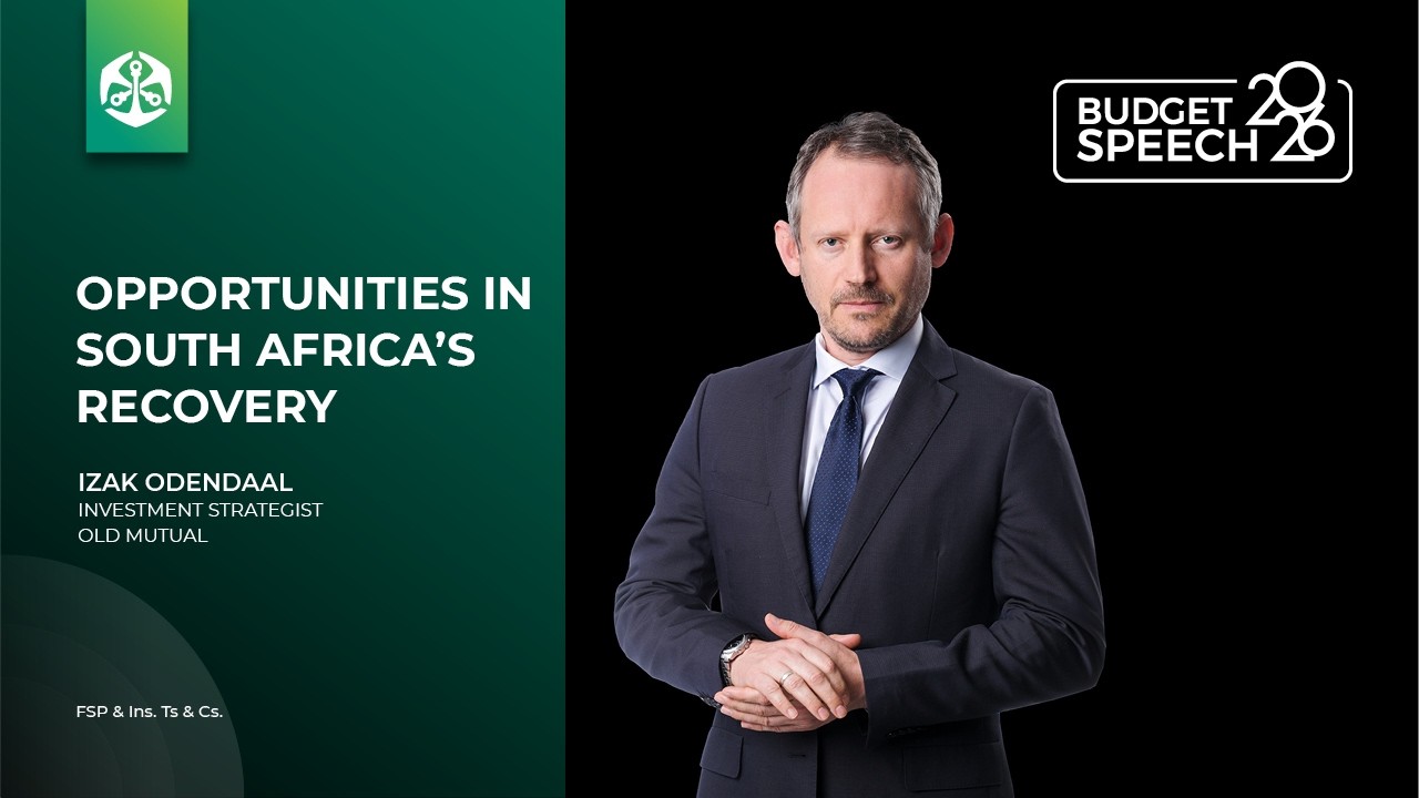 Opportunities in South Africa’s recovery – Budget Speech 2026