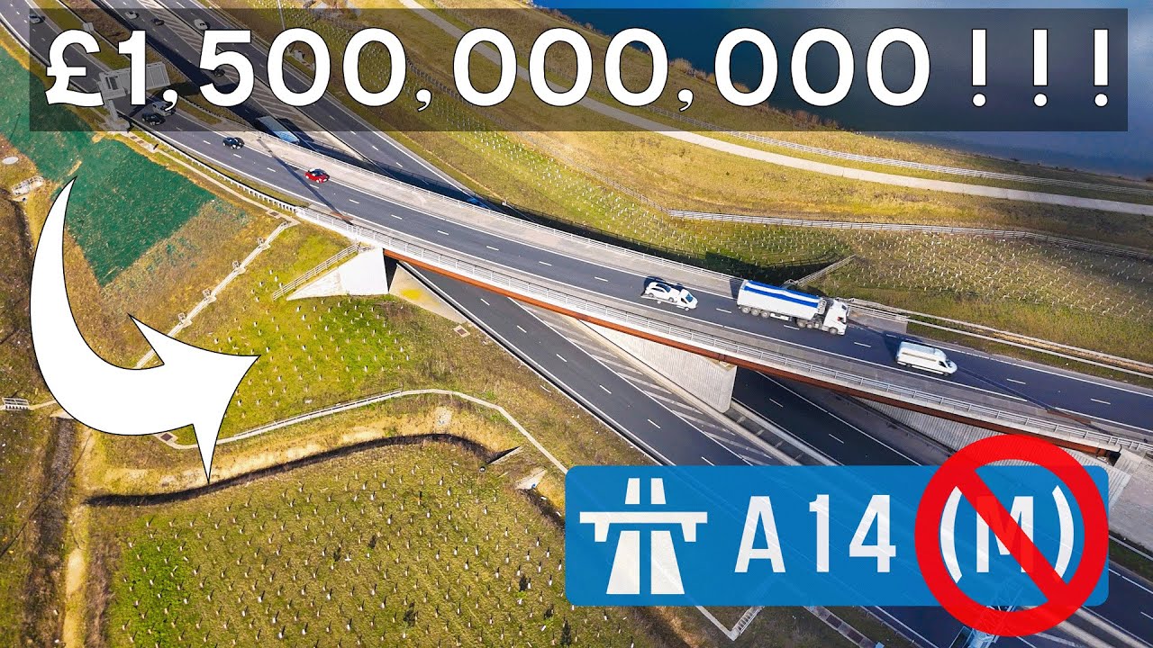Secrets Of The £1.5 BILLION Smart Motorway That's NOT A MOTORWAY - A14(M)