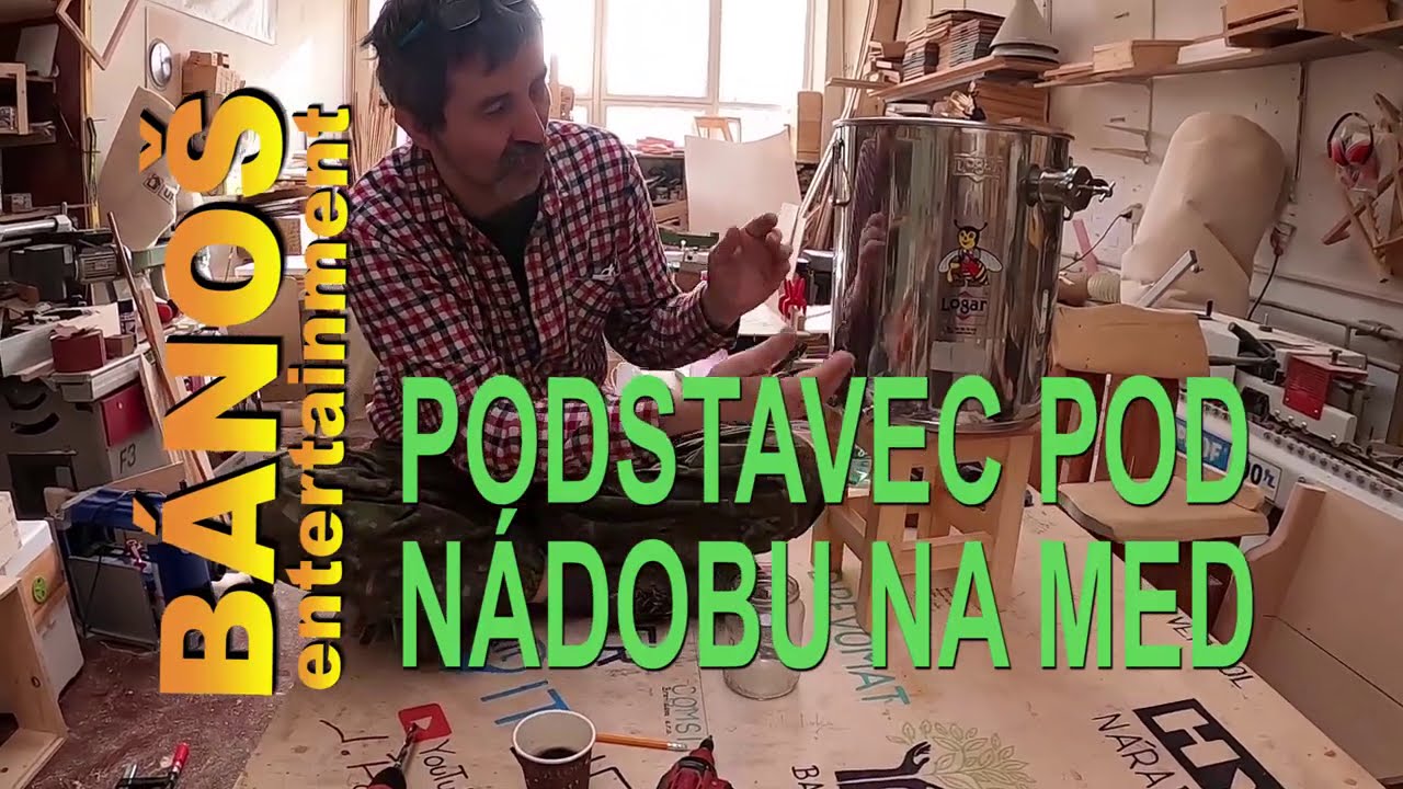 61., Podstavec pod nádobu na med