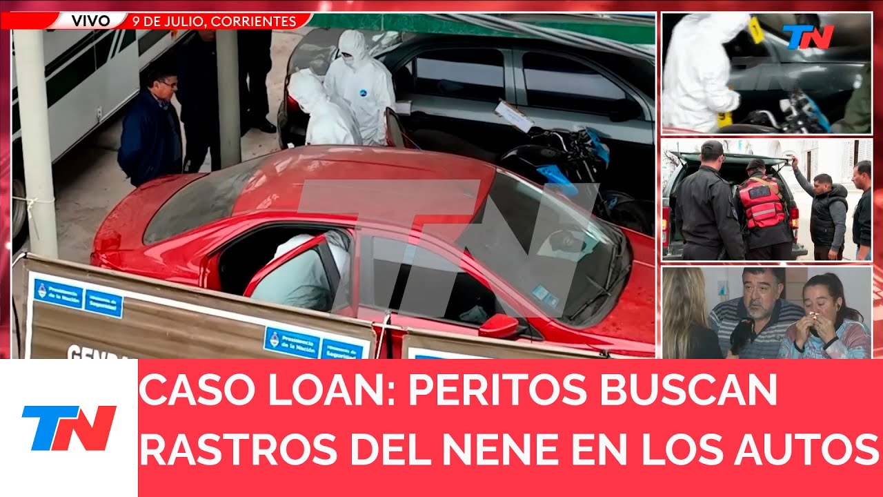 CASO LOAN: peritan la moto del t&iacute;o de Loan y el auto del primer matrimonio detenido