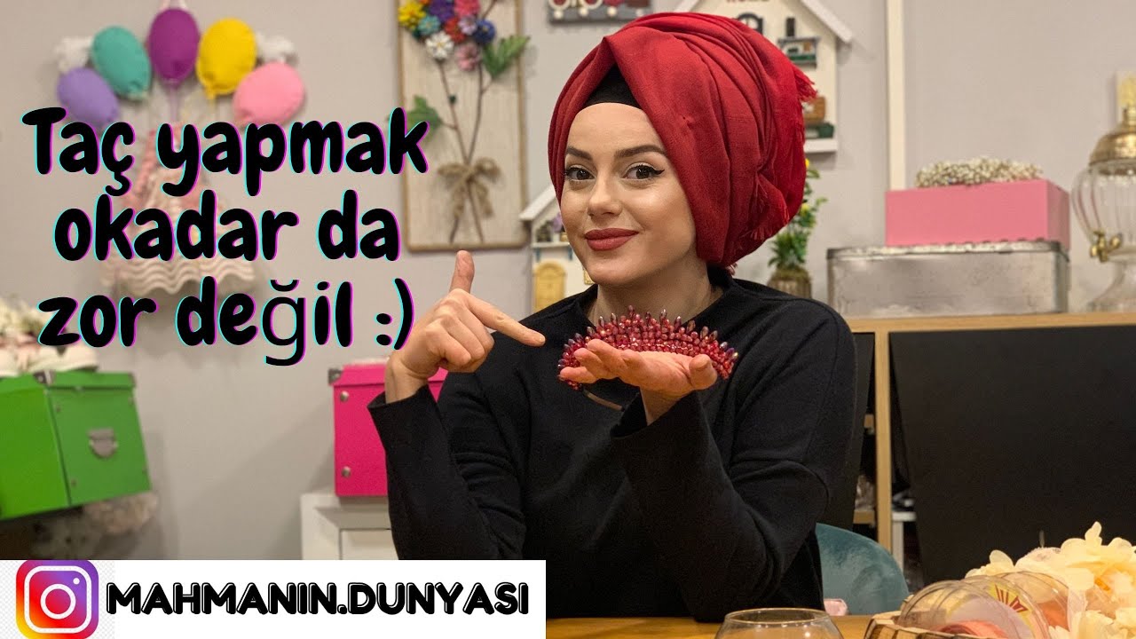 KENDİ TACINIZI KENDİNİZ YAPIN :)Taç yapmak artık çok kolay !