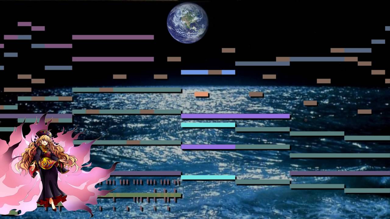 [Touhou 15]  The Sea Where One's Home Planet Reflects 2.0 (MIDI)