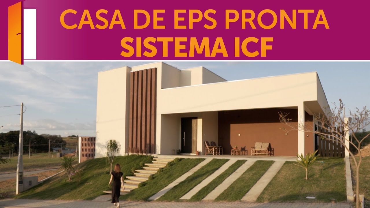 Tour casa de isopor pronta - sistema ICF