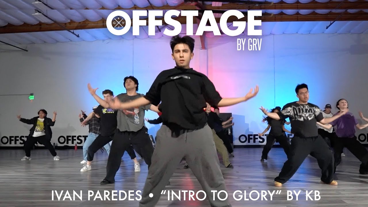 Ivan Paredes choreography to “Intro to Glory” by KB at Offstage Dance Studio