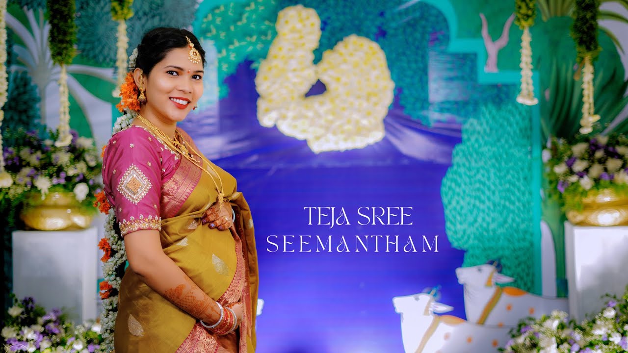 Tejasree  Seemantham ceremonyTeaser 4K