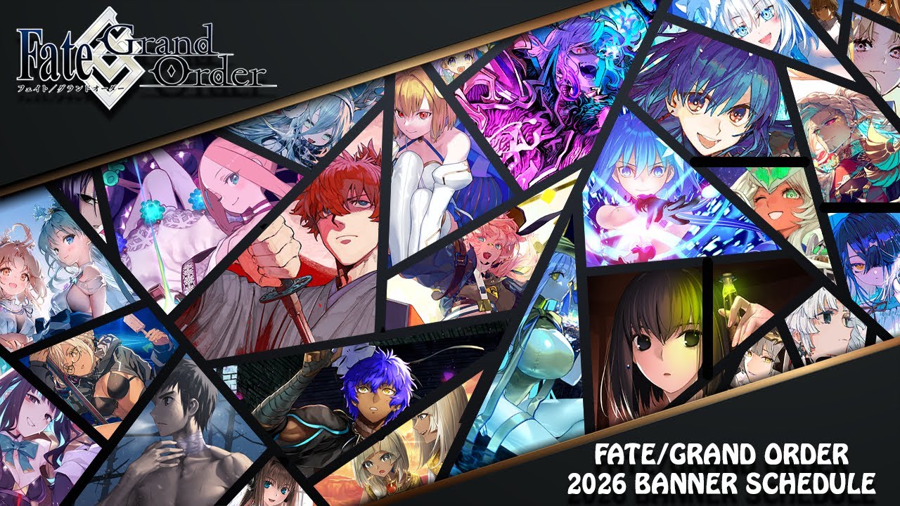Расписание баннеров Fate/Grand Order на 2026 год