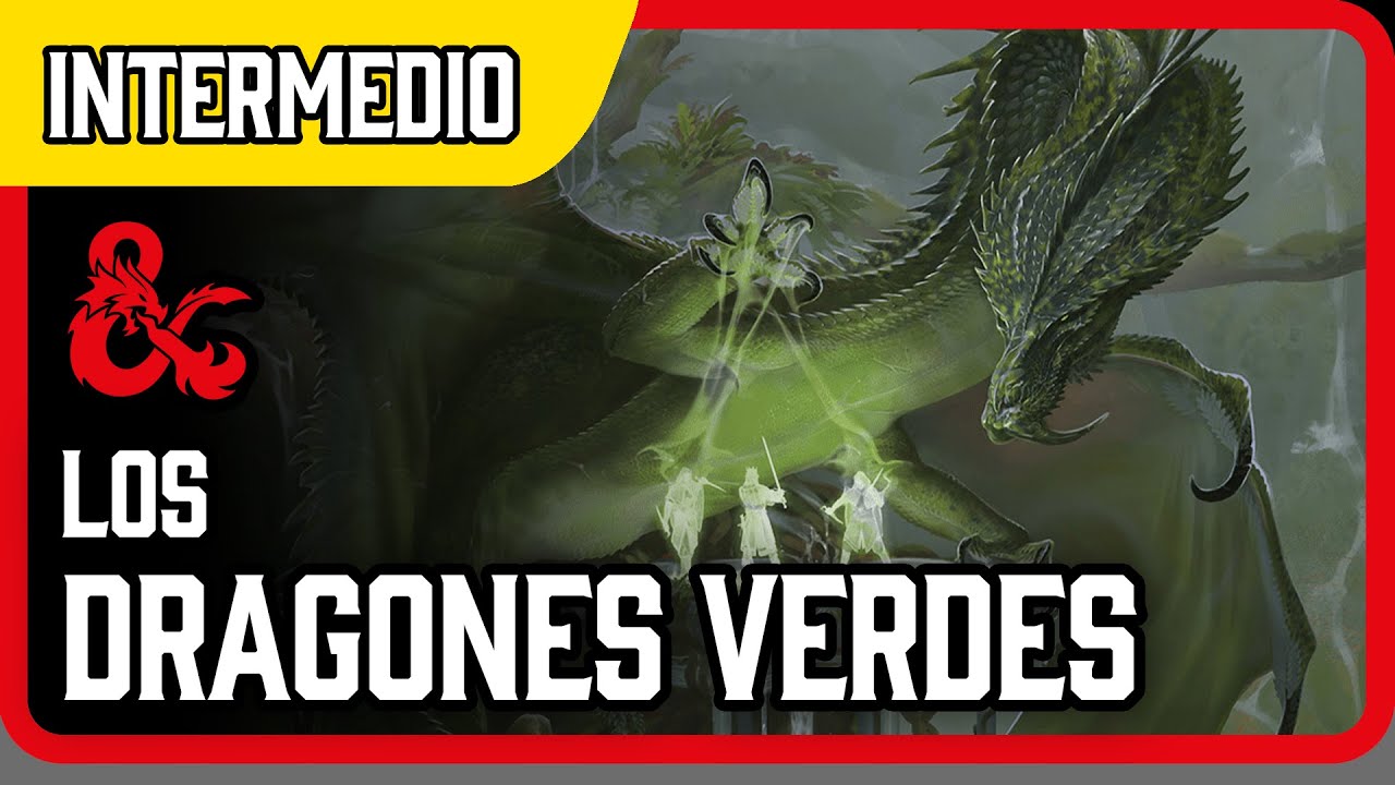 Dragones verdes en D&D 2024: Maestros del veneno, la intriga y manipulación | #dungeonsanddragons