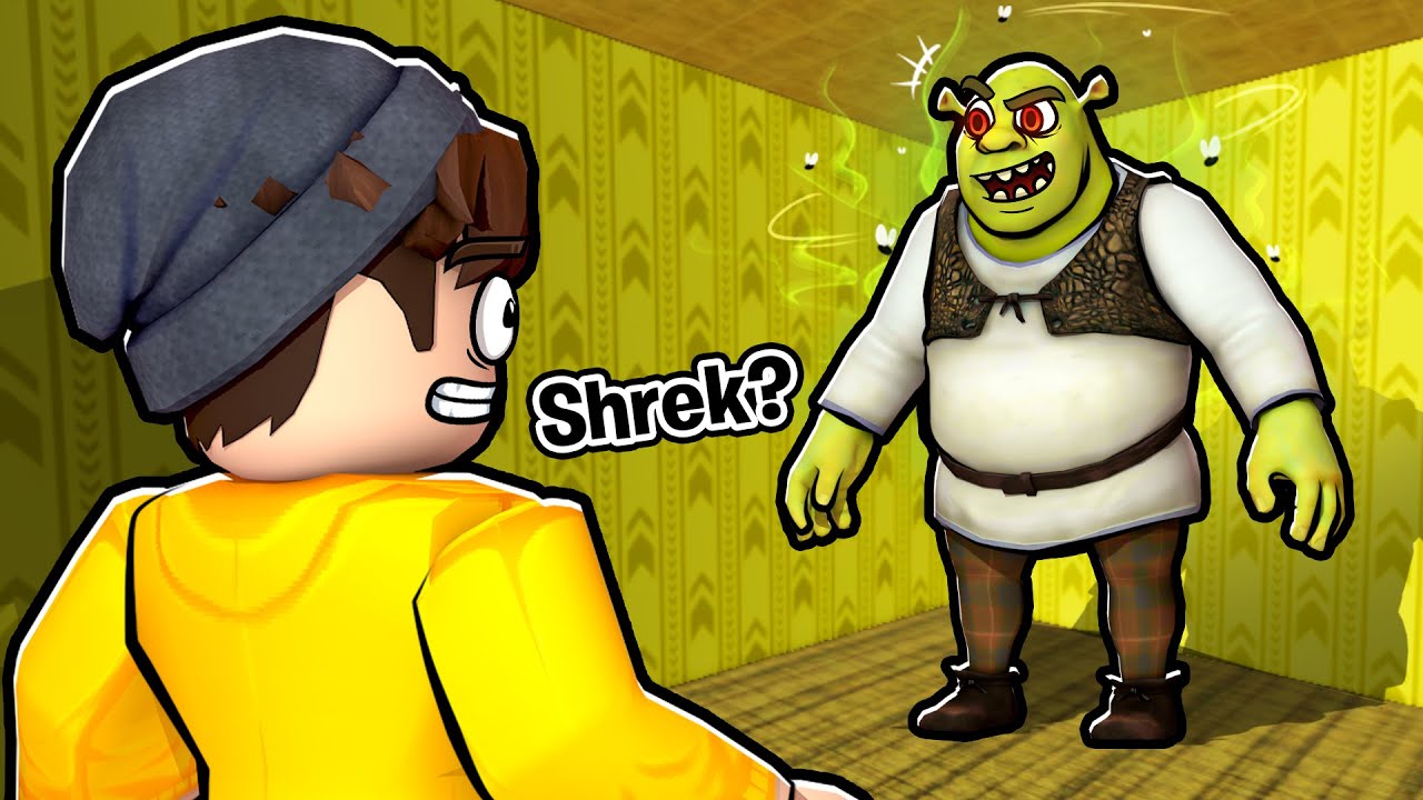 i found SHREK in the BACKROOMS... 😨