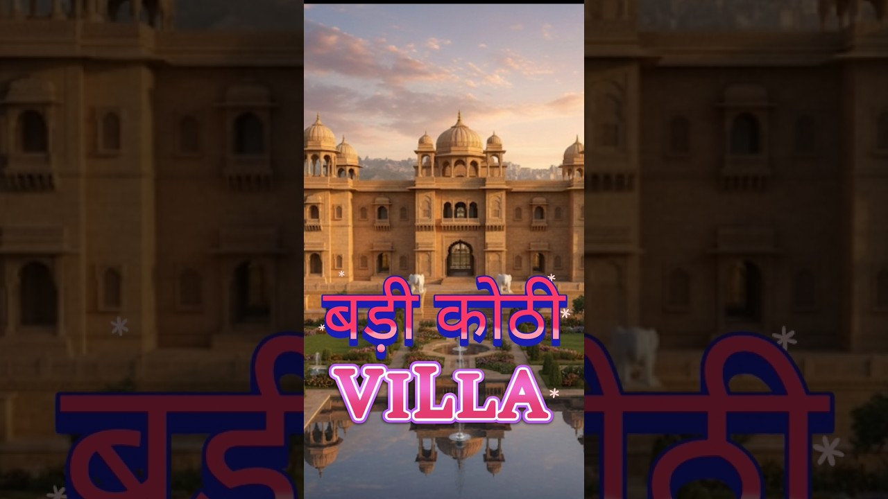 Types of House in English with Hindi | Daily Use English Vocabulary | English Shorts