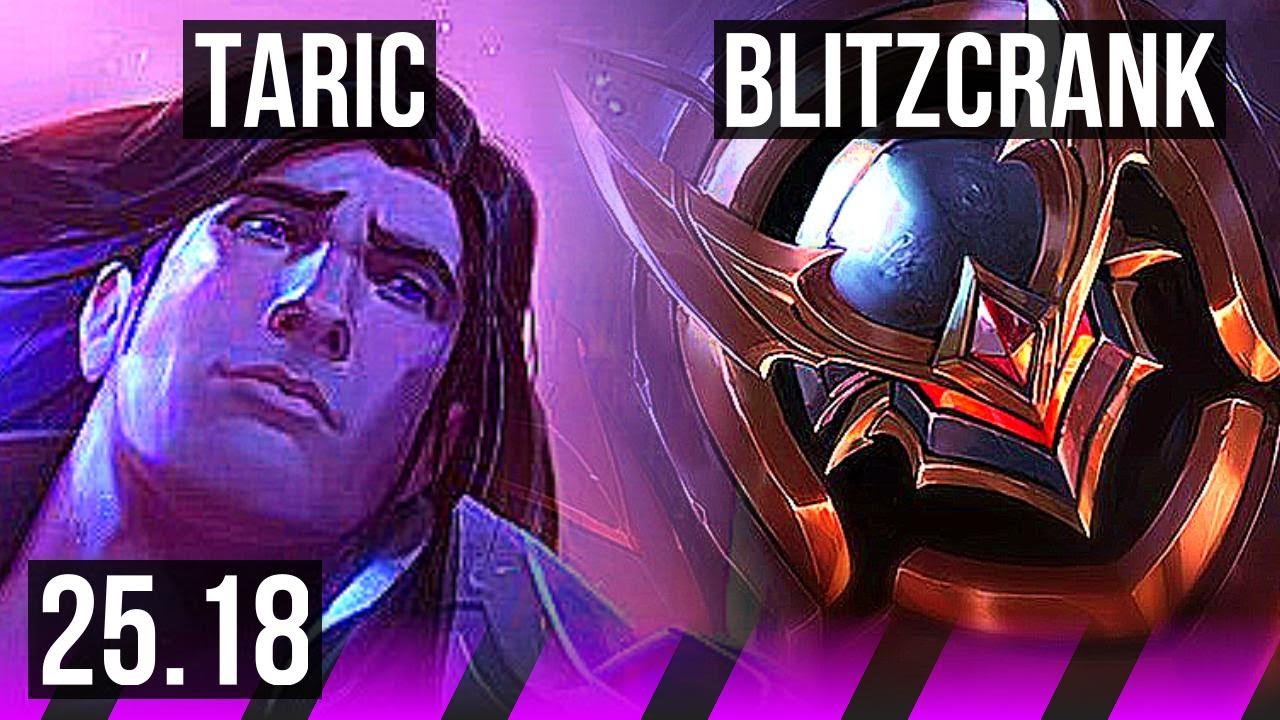 TARIC & Corki vs BLITZCRANK & Kai'Sa (SUP) | KR Master | 25.18