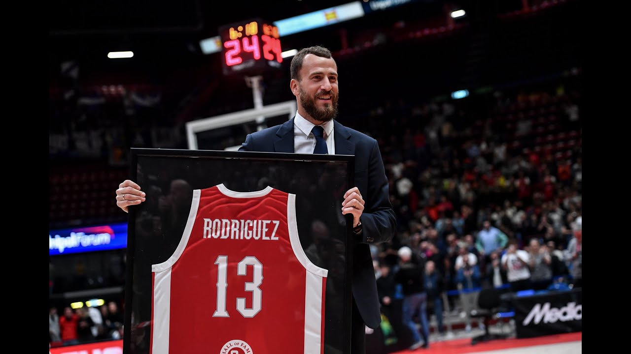 Sergio Rodriguez Hall of fame Celebration