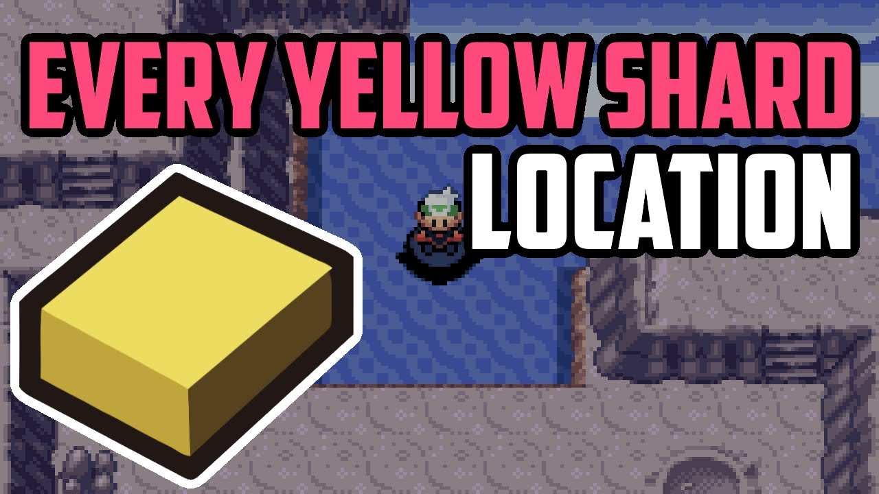 Where to Find Yellow Shards (All Methods) - Pok&eacute;mon Emerald