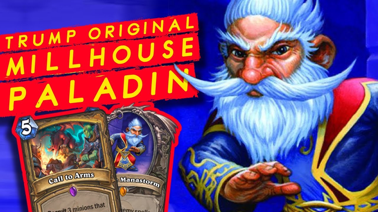 Колода TRUMP ORIGINAL! Мидрейндж-Миллхаус-Пала! | Rastakhan's Rumble | Hearthstone