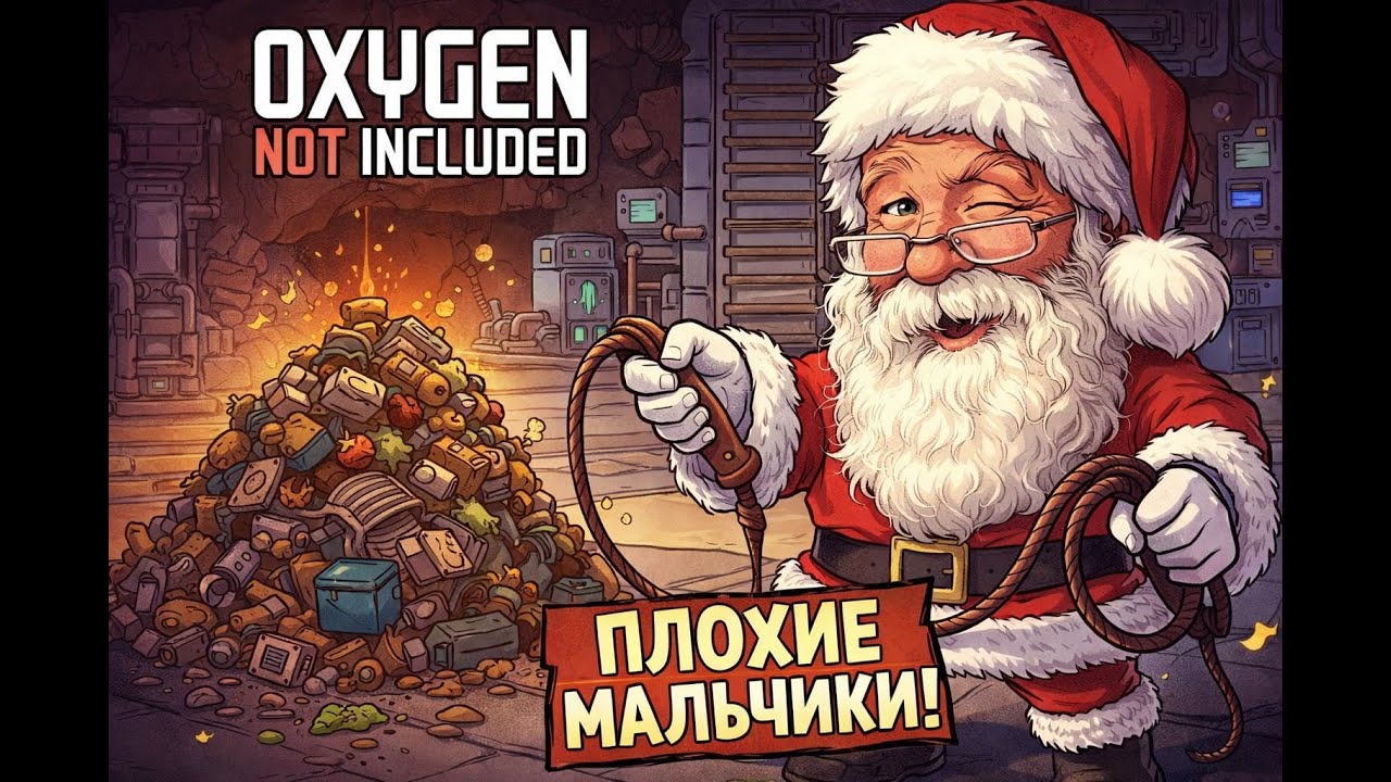 ЛАСТ КРИСТМАС АЙ ГИВ Ю Е НЕФТЬ | Oxygen Not Included