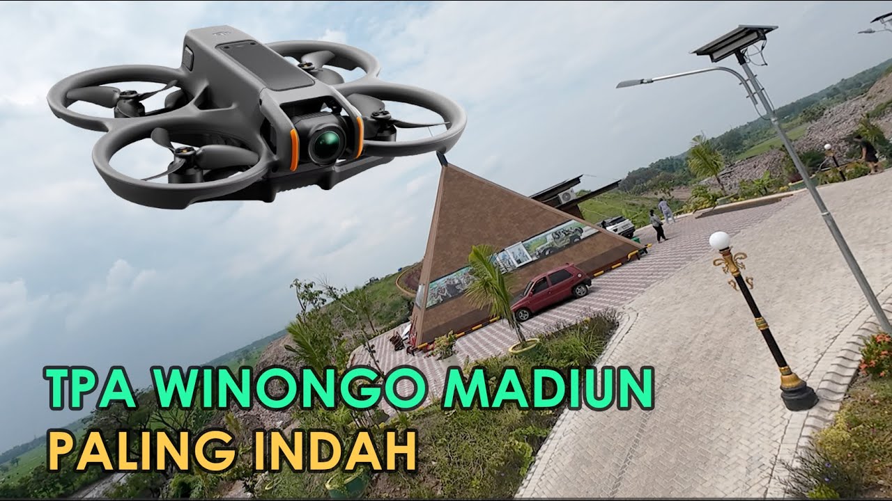 Explore TPA Winongo Madiun dengan DJI Avata 2 | Gunung Sampah Disulap Jadi Tempat Indah