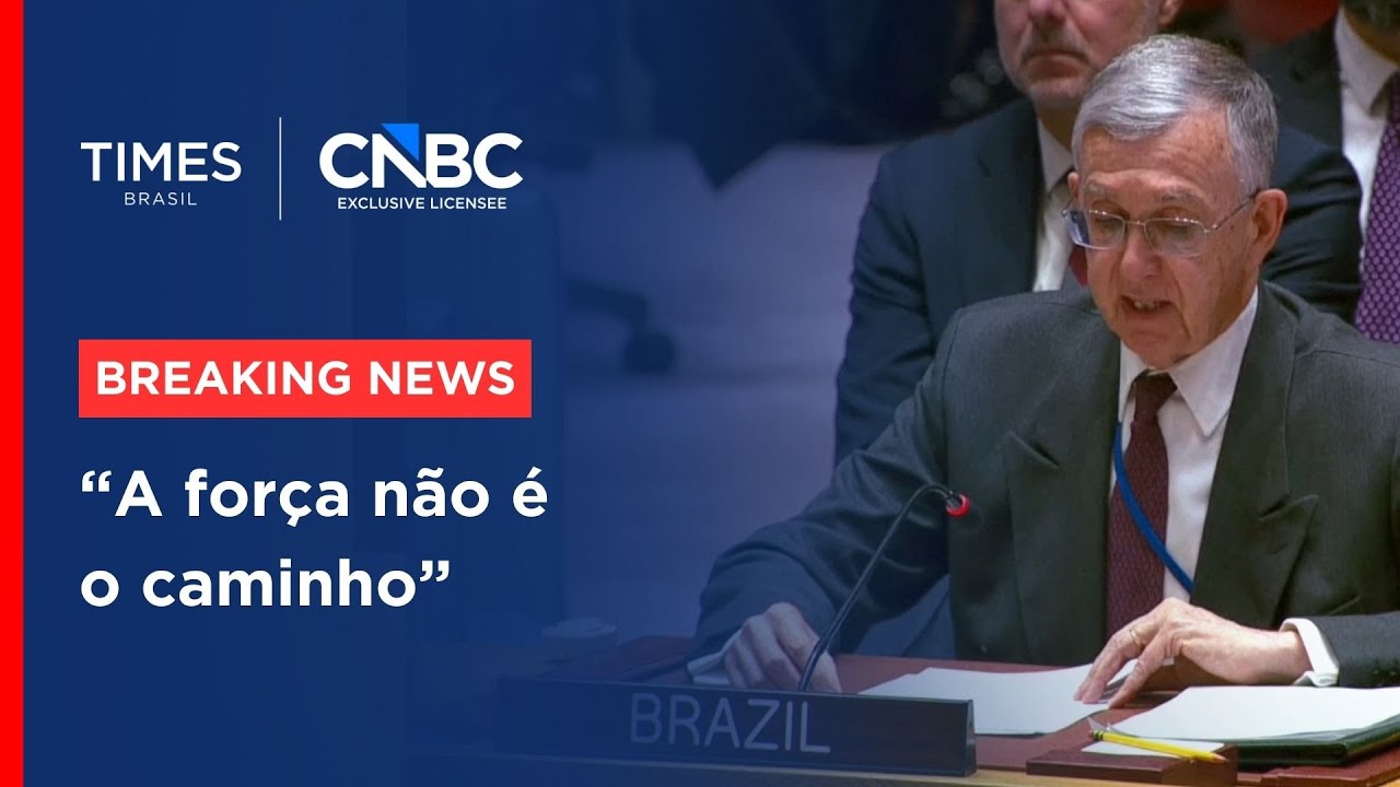 Brasil defende diplomacia na ONU em meio à crise EUA-Venezuela | BREAKING NEWS