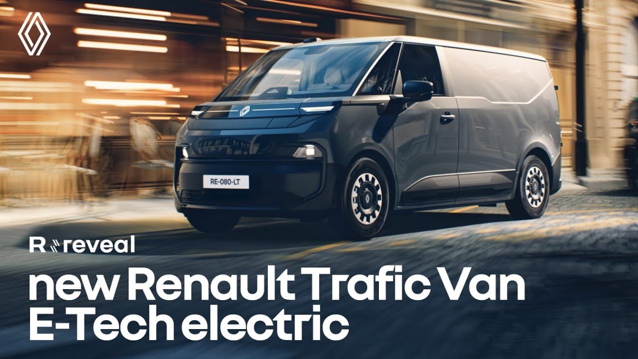 new Renault Trafic Van E-Tech electric - the newest generation of light commercial vehicles.