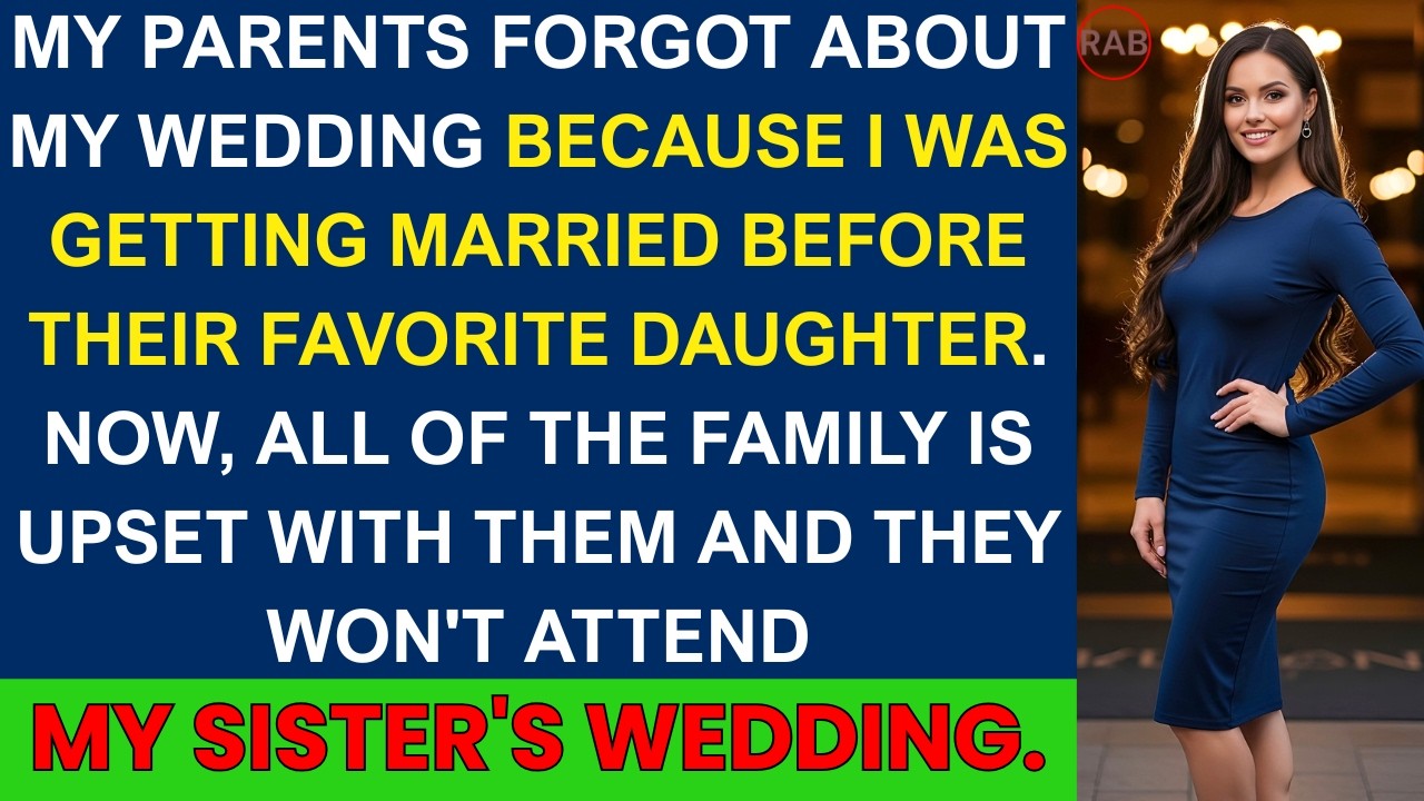 My Parents Completely Forgot My Wedding… Because I Married Before Their Favorite Daughter