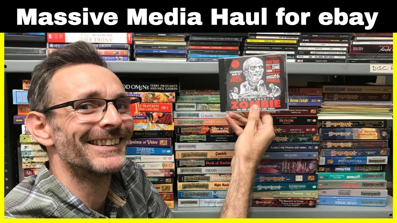 Car Boot Sale Haul - MASSIVE MEDIA COLLECTION - To sell on ebay
