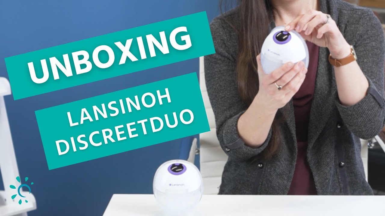Unboxing & Review of the Lansinoh DiscreetDuo | How to Setup, Use, & Clean
