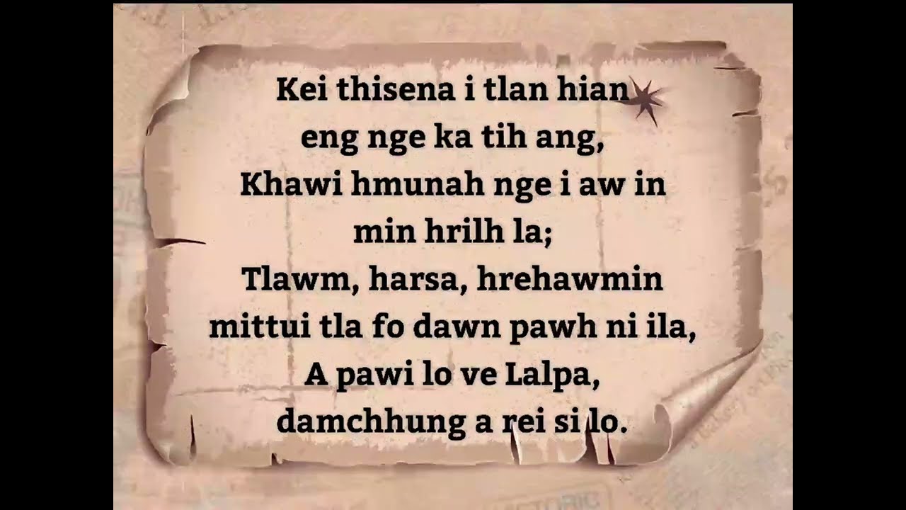 A pawi love Lalpa | Karaoke - Instrumental |Victor Records